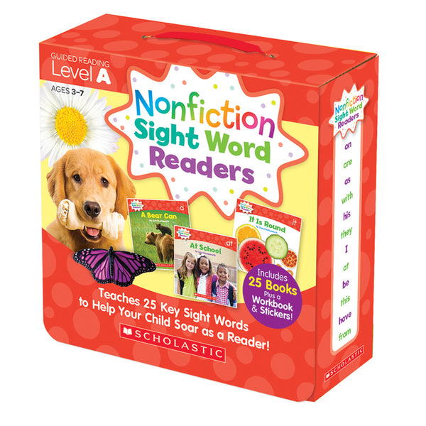 #30980 NONFICTION SIGHT WORD READERS LVL A PARENT PACK