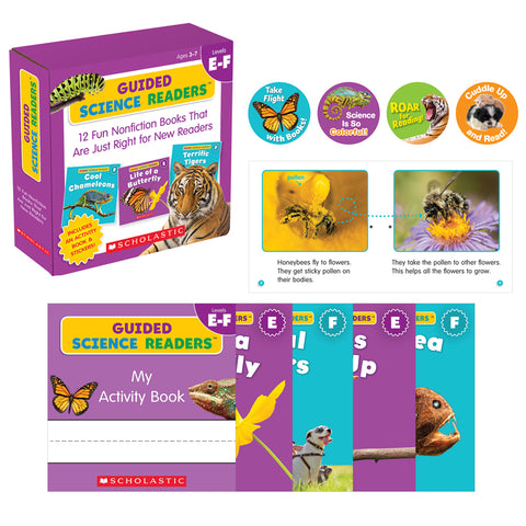 #31020 GUIDED SCIENCE READERS LEVELS E-F PARENT PACK