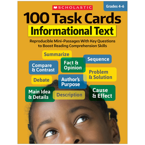 #31051 100 TASK CARDS INFORMATIONAL TEXT
