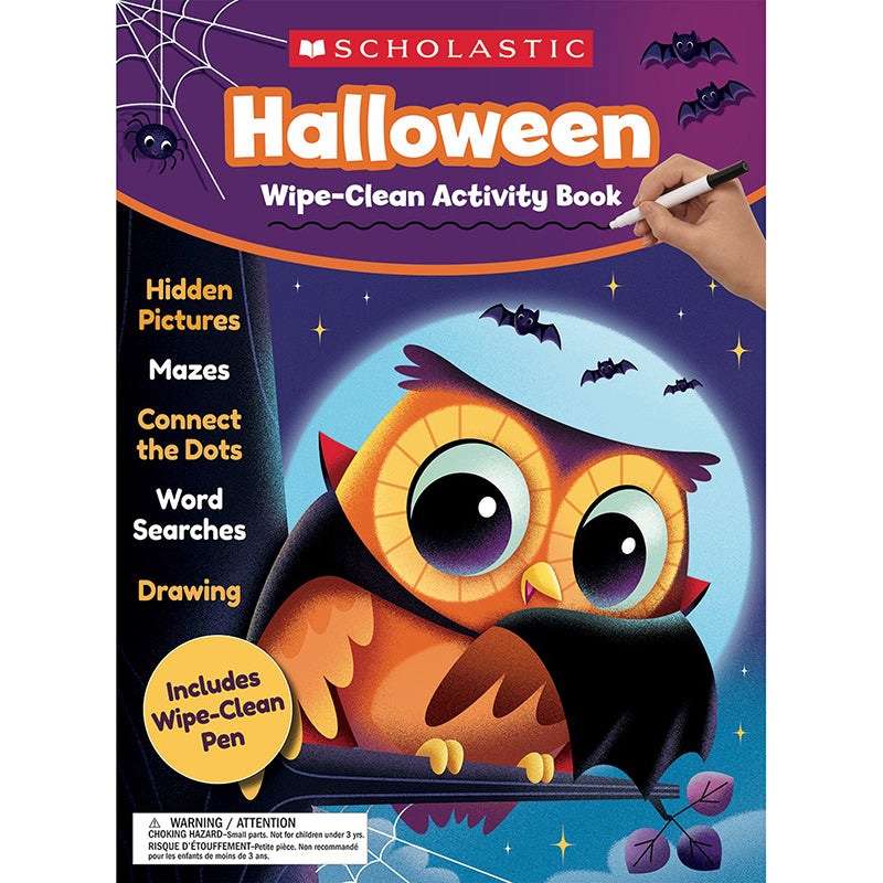 #56899 HALLOWEEN WIPE-CLEAN ACTIVITY BOOK