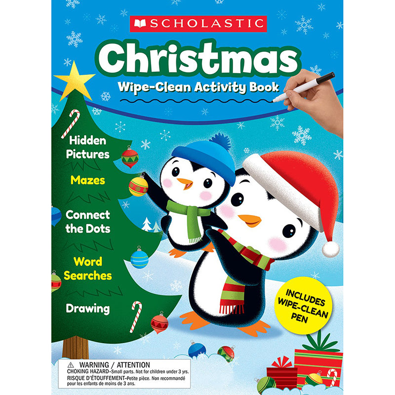 #56921 CHRISTMAS WIPE-CLEAN ACTIVITY BOOK