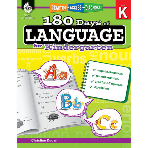 #31578 180 DAYS OF LANGUAGE GR K