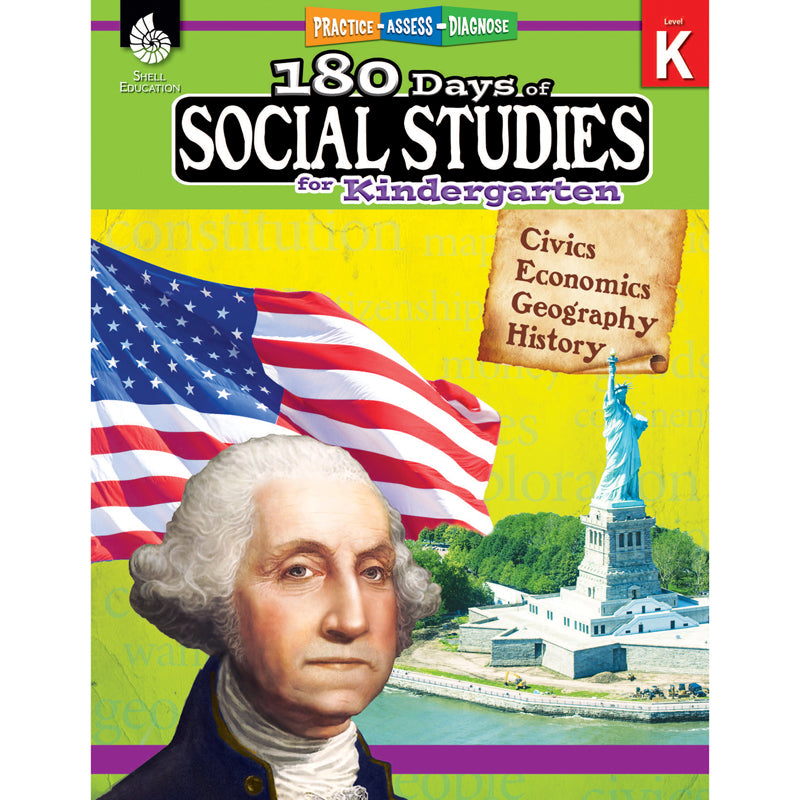 #57101 180 DAYS OF SOCIAL STUDIES FOR GR K