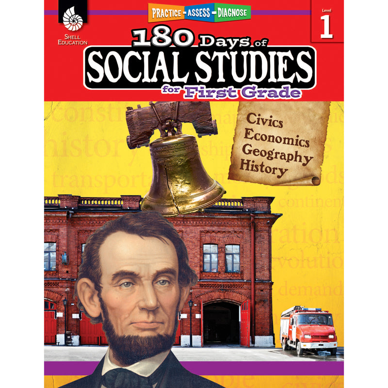 #57102 180 DAYS OF SOCIAL STUDIES FOR GR 1