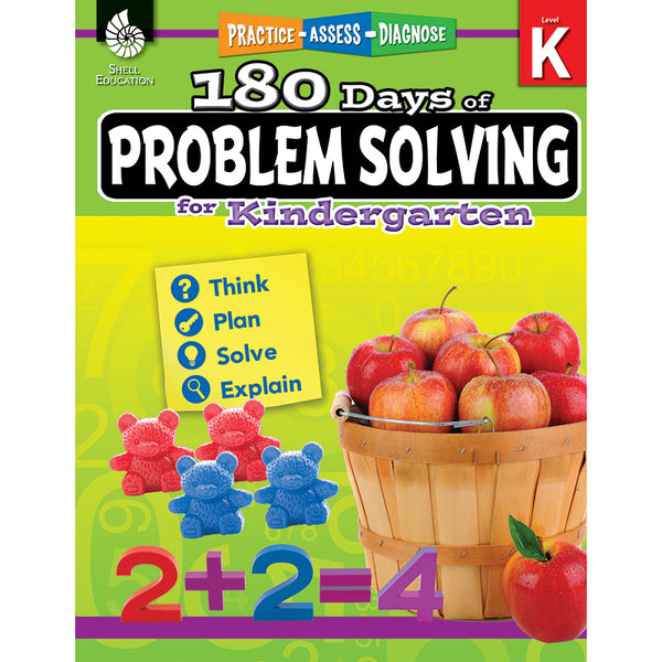 #31621 180 DAY PROBLEM SOLVING GR K WORKBK