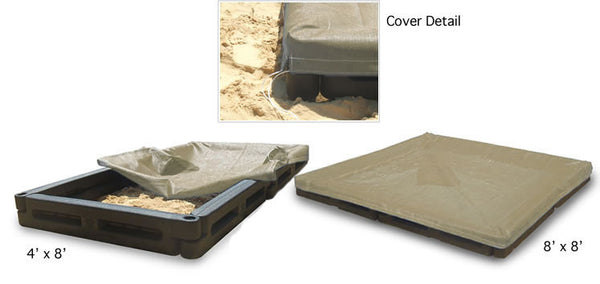 #3155 8' x 8' Sandbox with cover