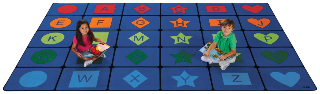 #11817 Simple Shapes Seating Rug, 7'6" x 12' Rectangle