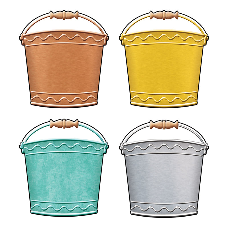 #57326 BUCKETS CLASSIC ACCENTS VARIETY PK I LOVE METAL