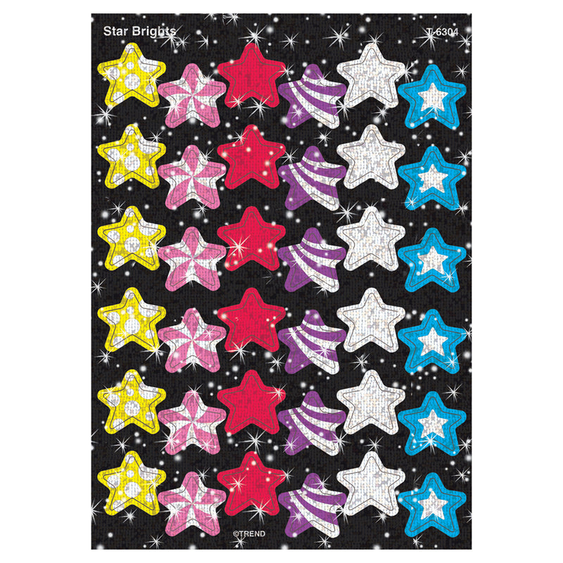 #34451 SPARKLE STICKERS STAR BRIGHTS