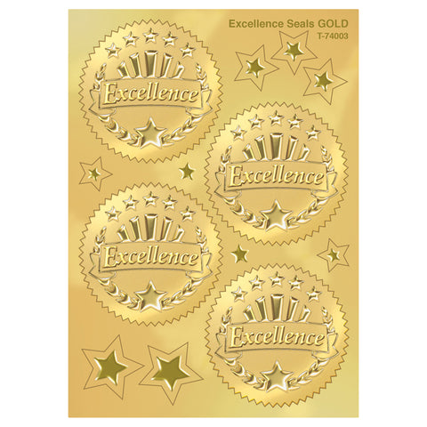 #34856 AWARD SEAL EXCELLENCE GOLD