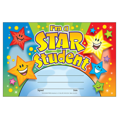 #35169 AWARDS IM A STAR STUDENT