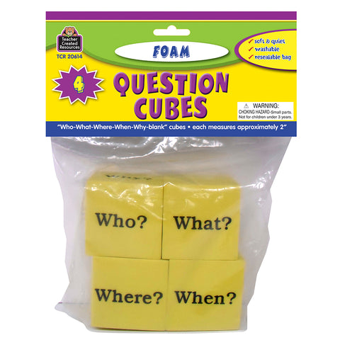 #36493 FOAM QUESTION CUBES