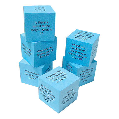 #36508 FOAM READING COMPREHENSION CUBES
