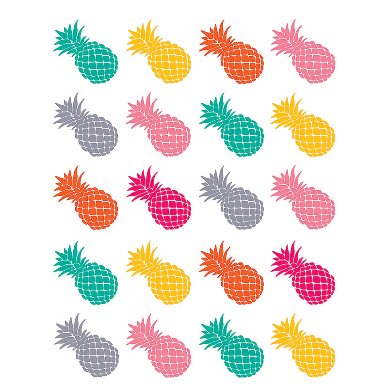 #36656 TROPICAL PUNCH PINEAPPLES STICKERS