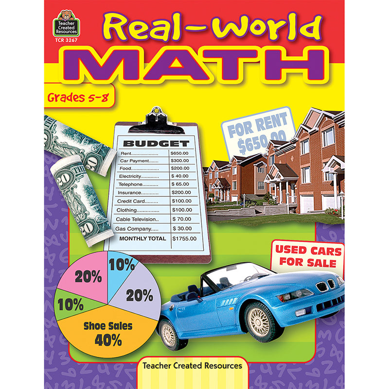 #36777 REAL WORLD MATH GR 5-8
