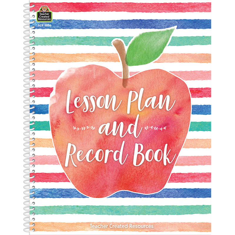 #57779 WATERCOLOR LESSON PLAN RECORD BOOK