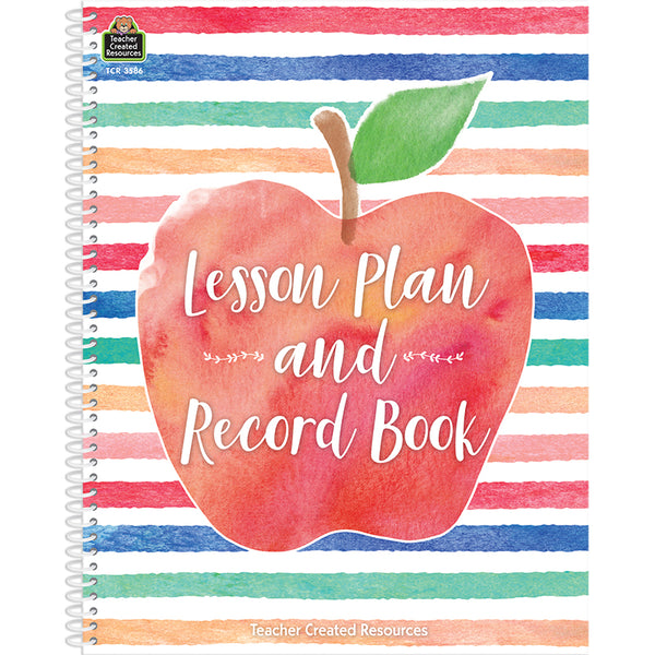 #57779 WATERCOLOR LESSON PLAN RECORD BOOK