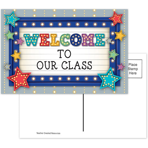 #37405 MARQUEE WELCOME POSTCARDS