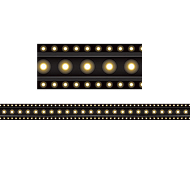 #37485 BLACK MARQUEE STRAIGHT BORDER TRIM