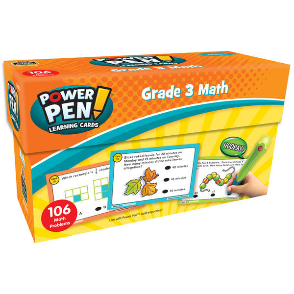 #57829 POWER PEN LEARNING CARDS MATH GR 3