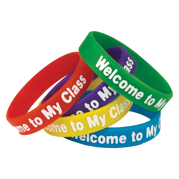 #37697 WELCOME TO MY CLASS WRISTBANDS