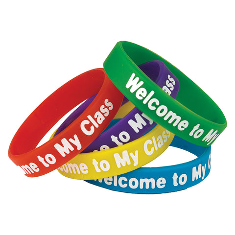 #37697 WELCOME TO MY CLASS WRISTBANDS