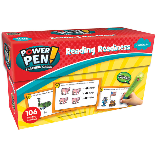 #37698 POWER PEN LEARNING CARDS READING READINESS