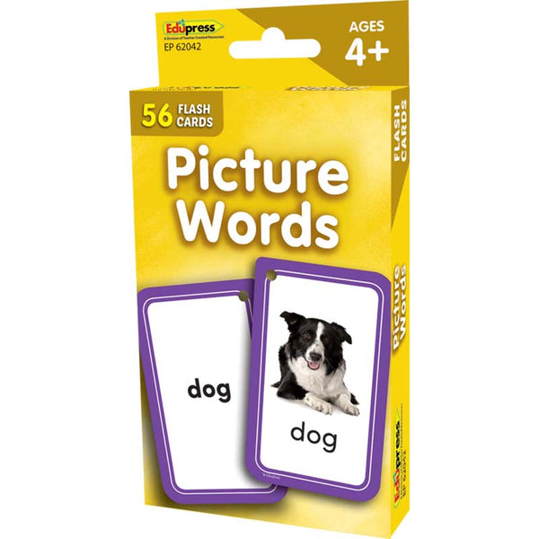 #57844 PICTURE WORDS FLASH CARDS