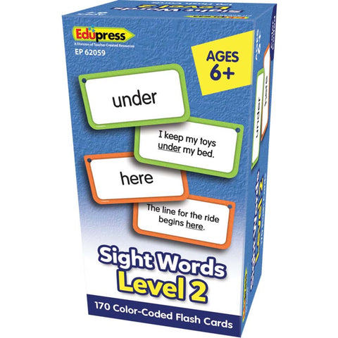 #57850 SIGHT WORDS FLASH CARDS LEVEL 2