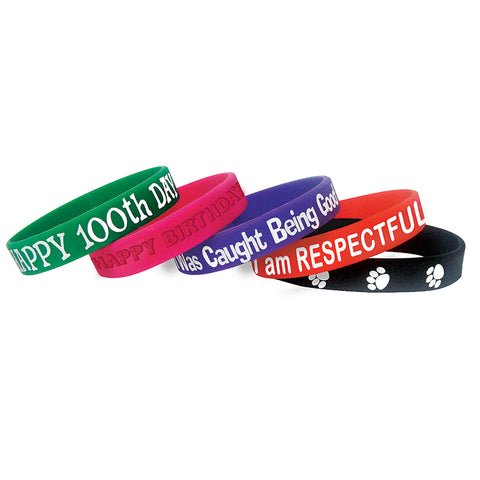 #37731 CHARACTER TRAITS WRISTBANDS 10/PK