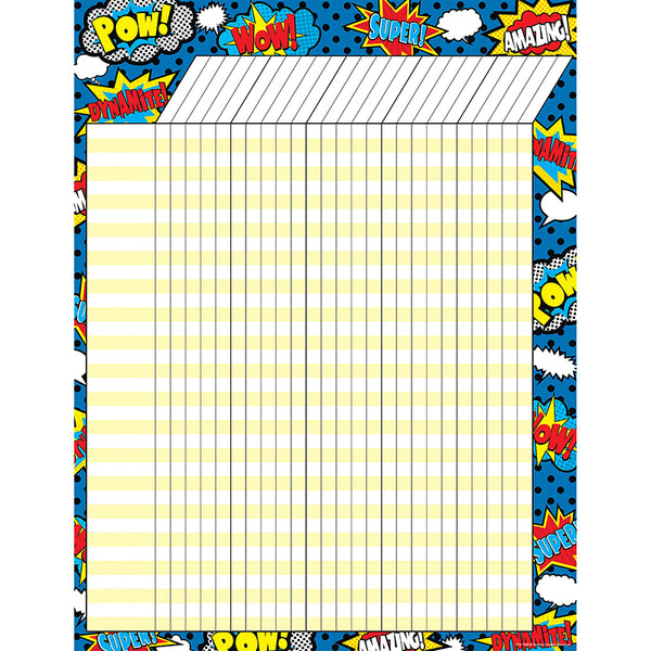#37856 SUPERHERO INCENTIVE CHART
