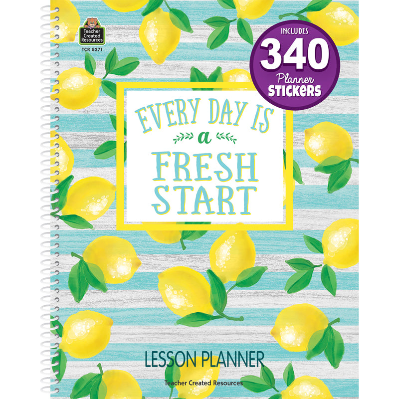 #58171 LEMON ZEST LESSON PLANNER