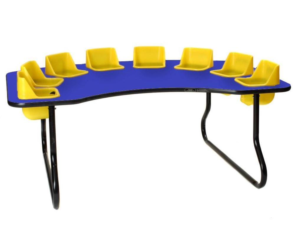 #39154 Toddler Tables 8-Seat Feeding Table