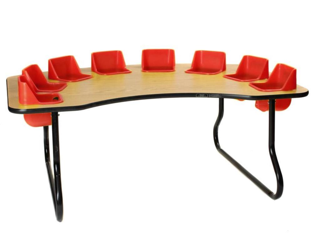 #39154 Toddler Tables 8-Seat Feeding Table