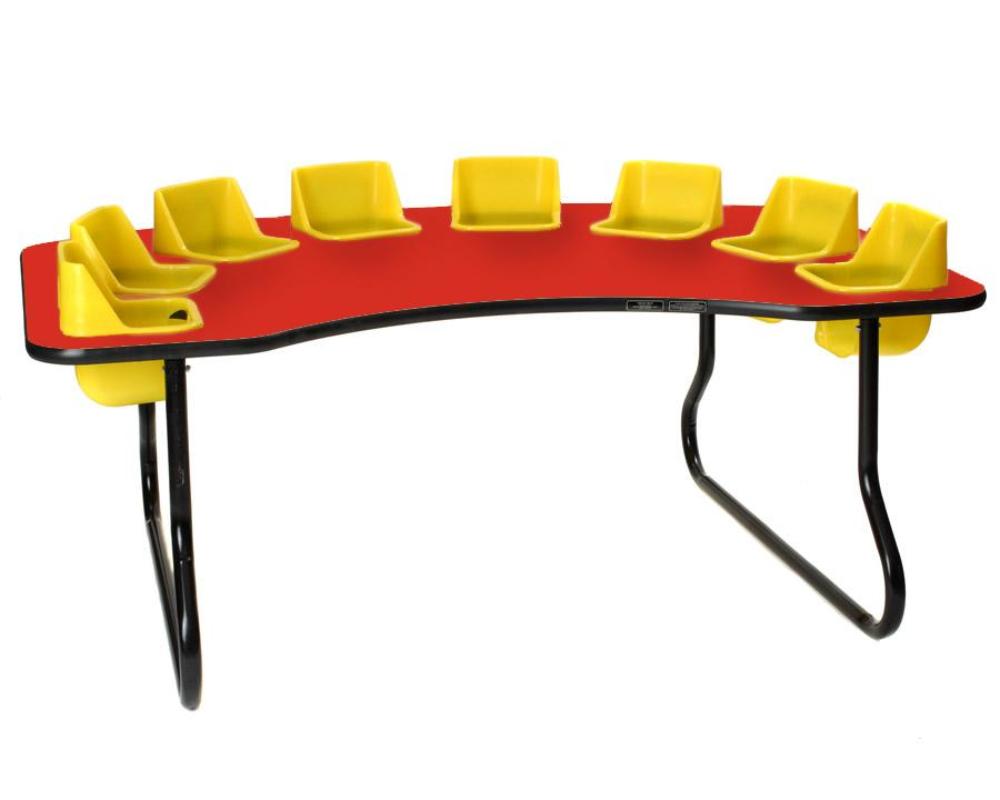 #39154 Toddler Tables 8-Seat Feeding Table