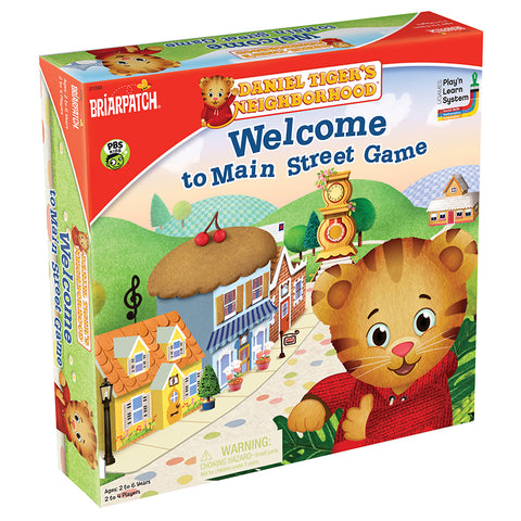 #58671 WELCOME TO MAIN STREET GAME  DANIEL TIGERS NEIGHBORHOOD
