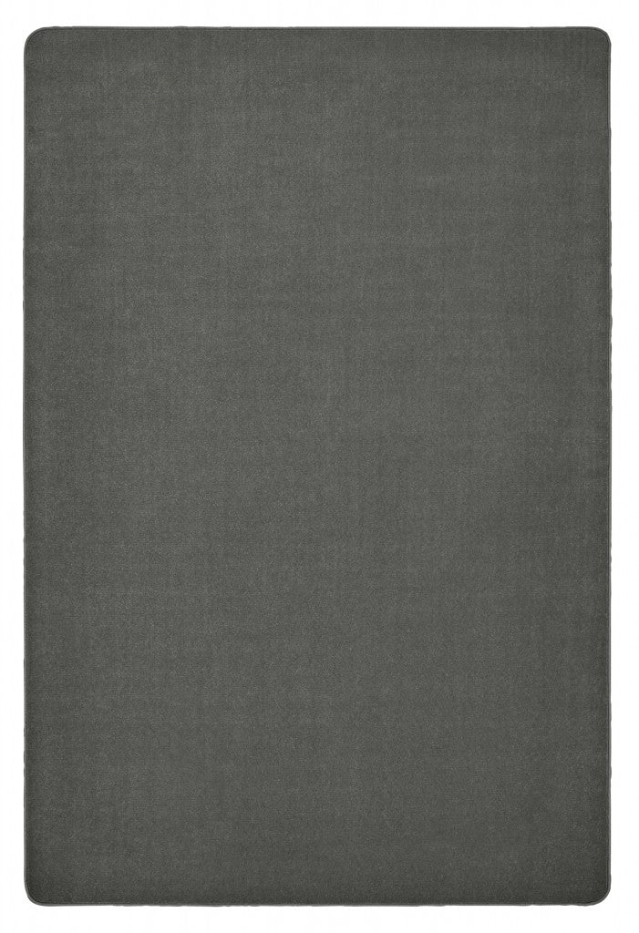 #59247 Mt Shasta Solids - Wolf Gray, 7ft 6in x 12ft Rectangle Rug