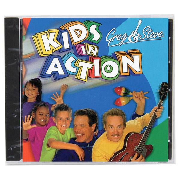 #41070 GREG & STEVE KIDS IN ACTION CD