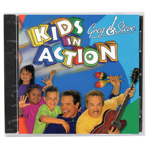 #41070 GREG & STEVE KIDS IN ACTION CD