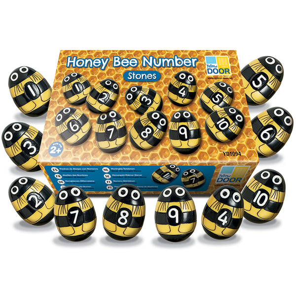 #58885 HONEY BEE NUMBER STONES