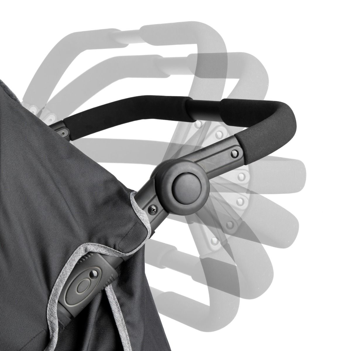 #59327 Cochecito Roadster Duo - Negro/Gris