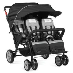 58955 Gaggle® Quad Sport™ 4-Passenger Stroller - Factory Select