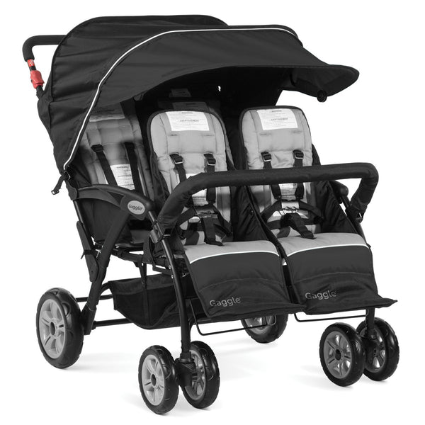 58955 Gaggle® Quad Sport™ 4-Passenger Stroller - Factory Select