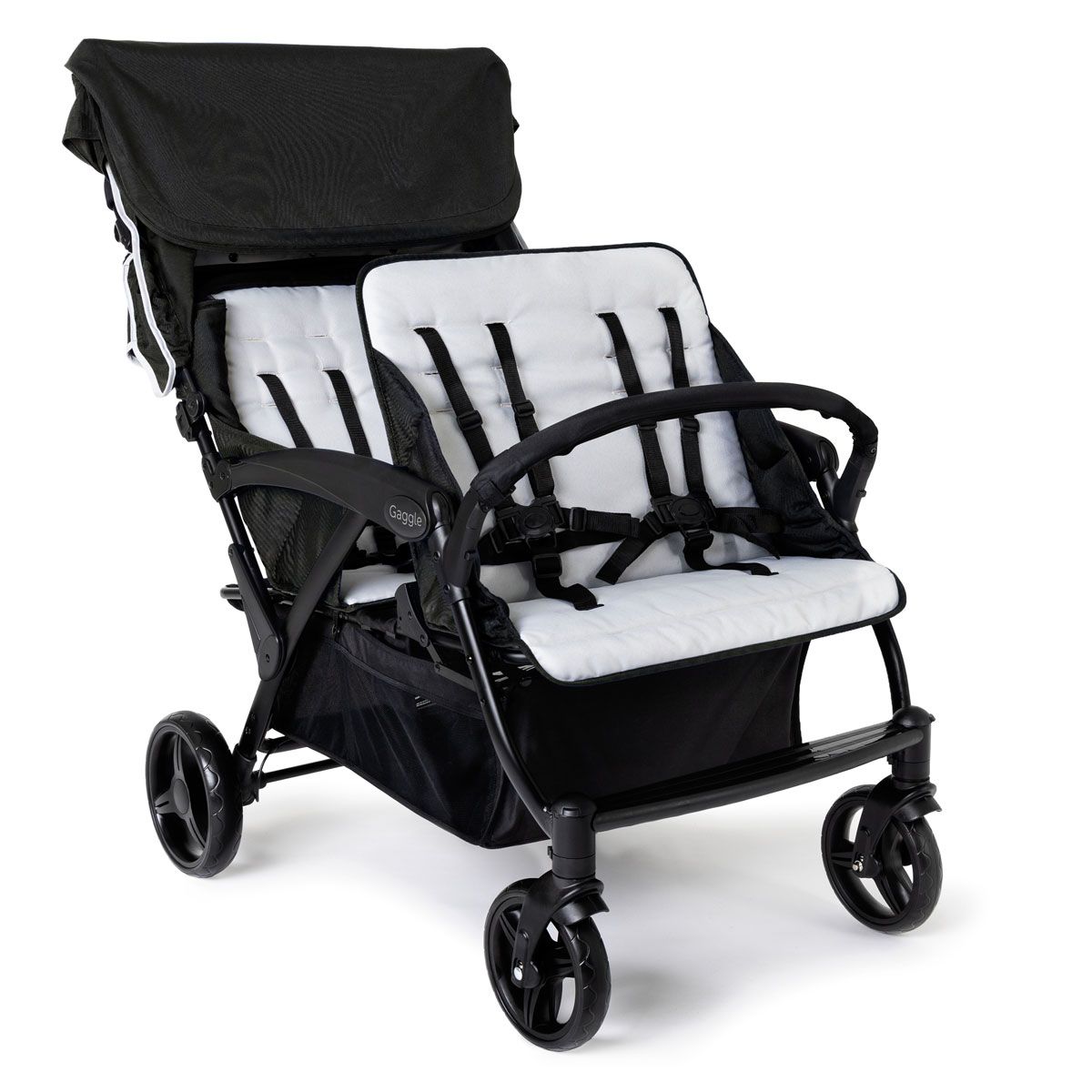 #59332 Cochecito cuádruple Odyessy, negro/gris