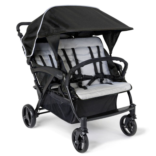 #59332 Odyessy Quad Stroller, Black/Gray