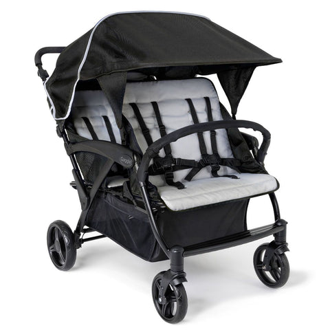 #59332 Odyessy Quad Stroller, Black/Gray
