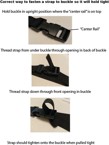 #39161 TODDLER TABLE Seat Belt, Black