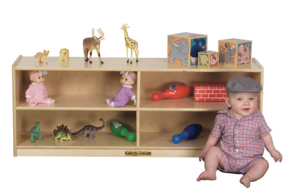 #30139 Kids' Station 18" 4 Sect Toddler Cabinet, Fully Assembled