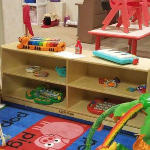 #30139 Kids' Station 18" 4 Sect Toddler Cabinet, Fully Assembled